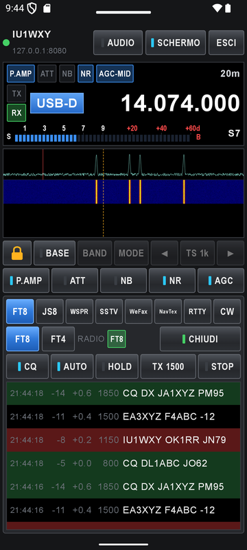 FT8 in portrait